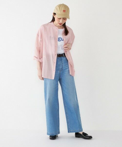 SHIPS / シップス シャツ・ブラウス | SHIPS Colors:〈手洗い可能〉キュプラ コットン シアー オーバー シャツ | 詳細21