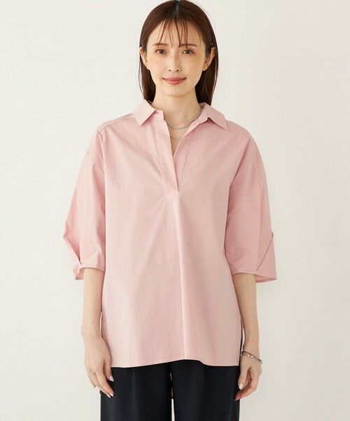 SHIPS / シップス シャツ・ブラウス | SHIPS Colors:〈手洗い可能〉ストレッチ スキッパー シャツ | 詳細10