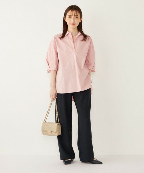 SHIPS / シップス シャツ・ブラウス | SHIPS Colors:〈手洗い可能〉ストレッチ スキッパー シャツ | 詳細15