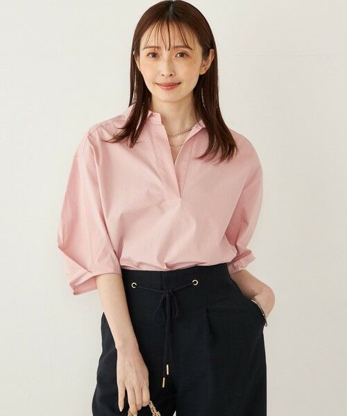 SHIPS / シップス シャツ・ブラウス | SHIPS Colors:〈手洗い可能〉ストレッチ スキッパー シャツ | 詳細16
