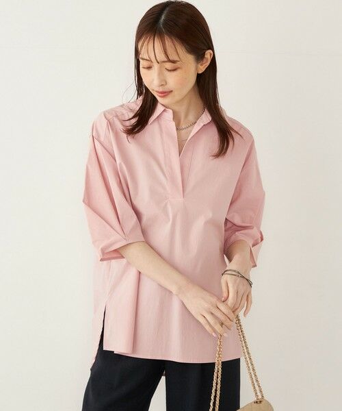 SHIPS / シップス シャツ・ブラウス | SHIPS Colors:〈手洗い可能〉ストレッチ スキッパー シャツ | 詳細20