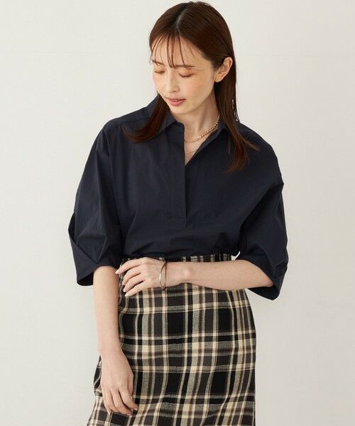 SHIPS / シップス シャツ・ブラウス | SHIPS Colors:〈手洗い可能〉ストレッチ スキッパー シャツ | 詳細29