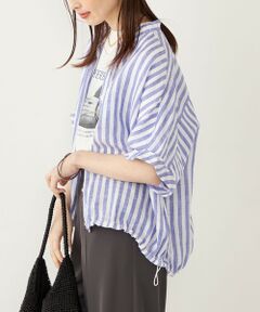 SHIPS / シップス シャツ・ブラウス | SHIPS Colors:〈洗濯機可能〉ユーロ リネン (EURO Linen) ドロスト シャツ