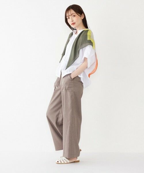 SHIPS / シップス シャツ・ブラウス | SHIPS Colors:〈洗濯機可能〉ユーロ リネン (EURO Linen) ドロスト シャツ | 詳細4