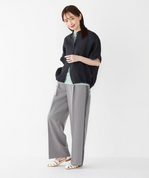 SHIPS / シップス シャツ・ブラウス | SHIPS Colors:〈洗濯機可能〉ユーロ リネン (EURO Linen) ドロスト シャツ | 詳細17