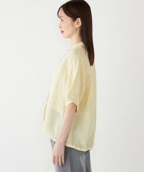 SHIPS / シップス シャツ・ブラウス | SHIPS Colors:〈洗濯機可能〉ユーロ リネン (EURO Linen) ドロスト シャツ | 詳細26