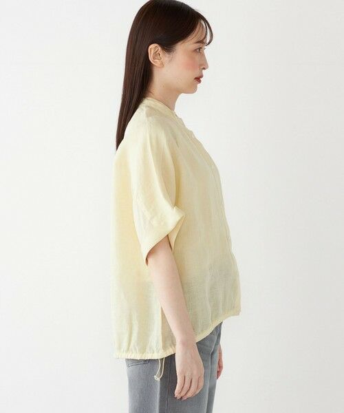 SHIPS / シップス シャツ・ブラウス | SHIPS Colors:〈洗濯機可能〉ユーロ リネン (EURO Linen) ドロスト シャツ | 詳細28