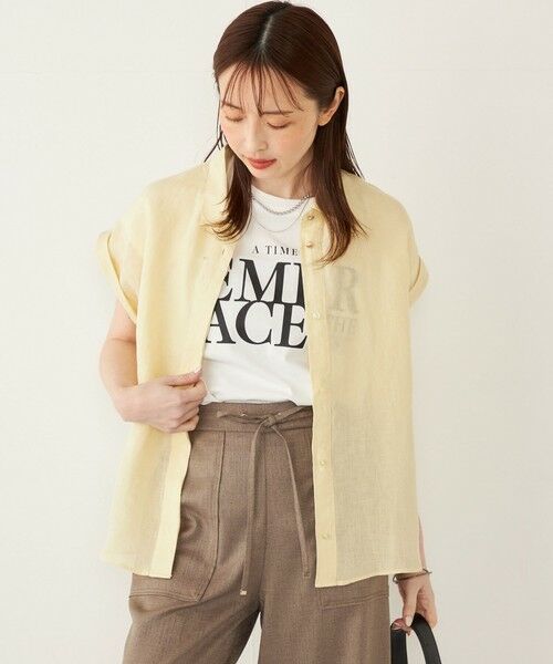 SHIPS / シップス シャツ・ブラウス | SHIPS Colors:ユーロ リネン (EURO Linen) ヒヨク シャツ◇ | 詳細17