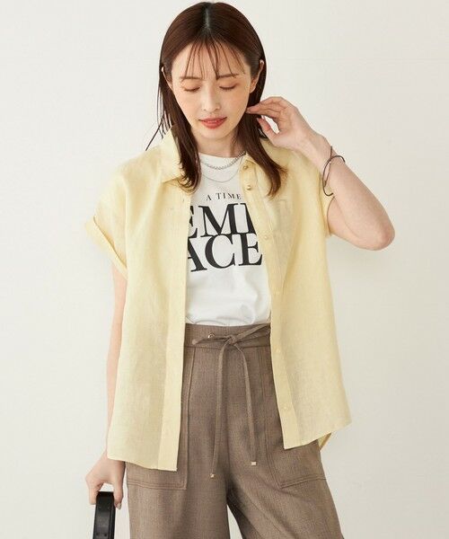 SHIPS / シップス シャツ・ブラウス | SHIPS Colors:ユーロ リネン (EURO Linen) ヒヨク シャツ◇ | 詳細18