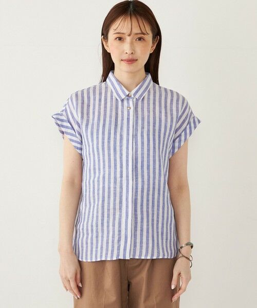 SHIPS / シップス シャツ・ブラウス | SHIPS Colors:ユーロ リネン (EURO Linen) ヒヨク シャツ◇ | 詳細23