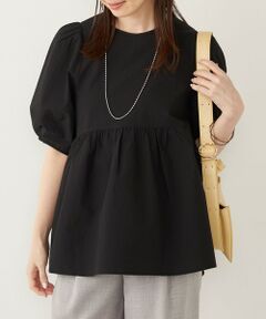 SHIPS / シップス シャツ・ブラウス | SHIPS Colors:〈接触冷感・洗濯機可能〉サッカー ランタンスリーブ ブラウス