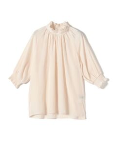 SHIPS / シップス シャツ・ブラウス | SHIPS Colors:〈洗濯機可能〉サテン フリルネック ブラウス