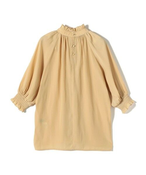 SHIPS / シップス シャツ・ブラウス | SHIPS Colors:〈洗濯機可能〉サテン フリルネック ブラウス | 詳細3