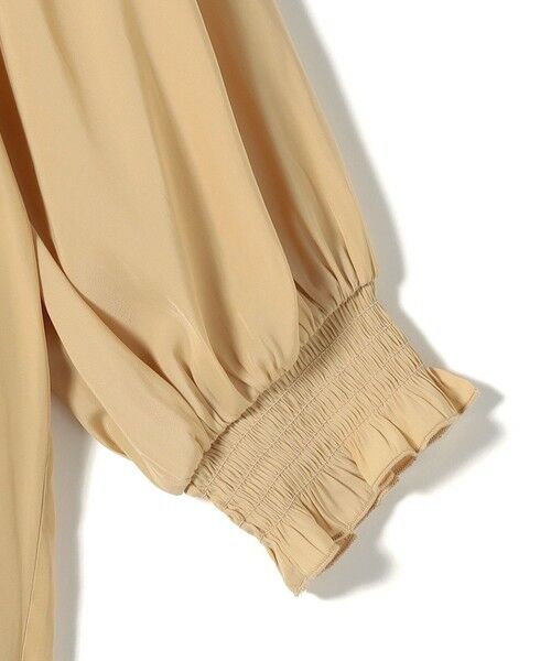 SHIPS / シップス シャツ・ブラウス | SHIPS Colors:〈洗濯機可能〉サテン フリルネック ブラウス | 詳細5