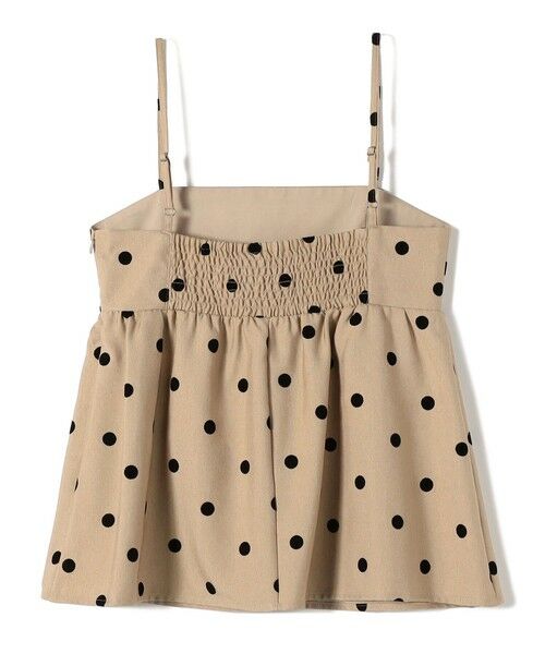 SHIPS / シップス その他トップス | SHIPS Colors:〈洗濯機可能〉フロッキードット デニムライク キャミソール | 詳細2