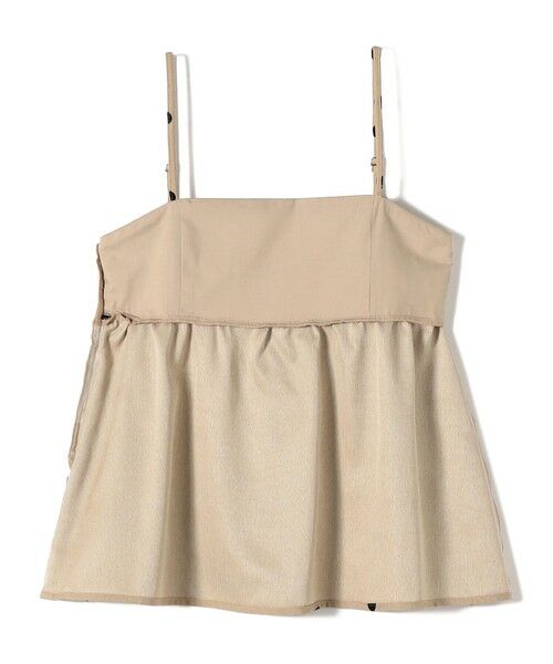 SHIPS / シップス その他トップス | SHIPS Colors:〈洗濯機可能〉フロッキードット デニムライク キャミソール | 詳細3