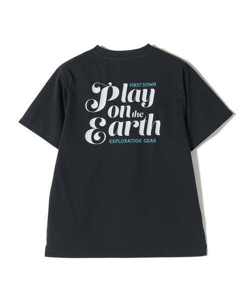 SHIPS / シップス Tシャツ | 【SHIPS Colors 別注】FIRST DOWN:〈撥水〉エンブロイダリー ロゴ Tシャツ | 詳細11
