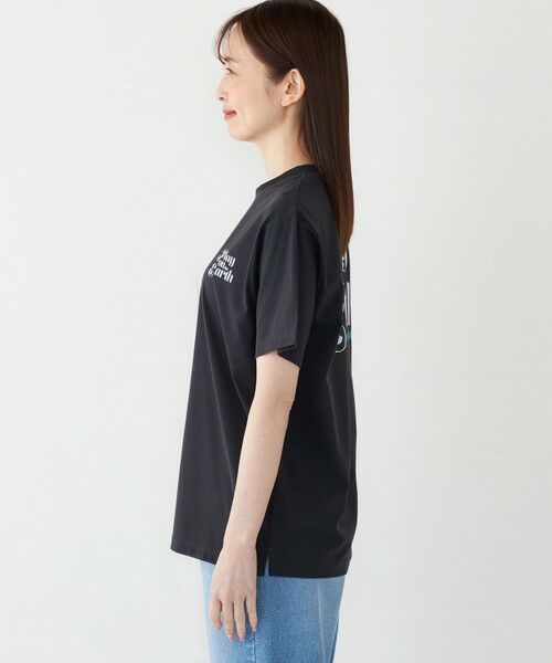 SHIPS / シップス Tシャツ | 【SHIPS Colors 別注】FIRST DOWN:〈撥水〉エンブロイダリー ロゴ Tシャツ | 詳細14