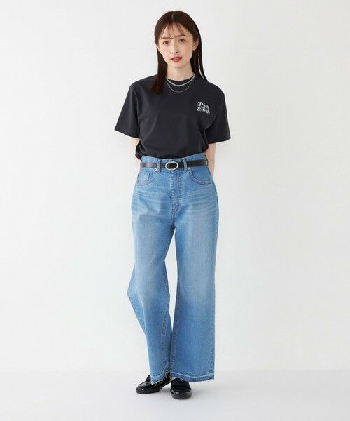 SHIPS / シップス Tシャツ | 【SHIPS Colors 別注】FIRST DOWN:〈撥水〉エンブロイダリー ロゴ Tシャツ | 詳細17