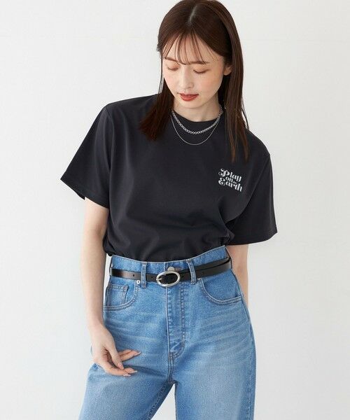 SHIPS / シップス Tシャツ | 【SHIPS Colors 別注】FIRST DOWN:〈撥水〉エンブロイダリー ロゴ Tシャツ | 詳細18