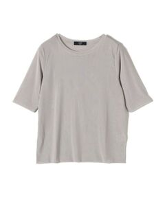 SHIPS / シップス カットソー | SHIPS Colors:〈手洗い可能〉チュール ショートスリーブ トップス