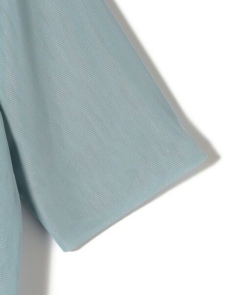 SHIPS / シップス カットソー | SHIPS Colors:〈手洗い可能〉チュール ショートスリーブ トップス | 詳細17