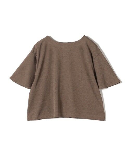 SHIPS / シップス カットソー | SHIPS Colors:〈手洗い可能〉リネンライク フレアスリーブ トップス | 詳細1