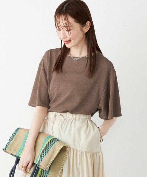 セール】 SHIPS Colors:〈手洗い可能〉リネンライク フレア