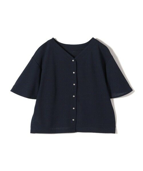 SHIPS / シップス カットソー | SHIPS Colors:〈手洗い可能〉リネンライク フレアスリーブ トップス | 詳細24