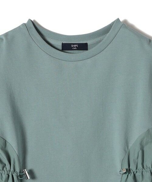 SHIPS / シップス カットソー | SHIPS Colors:〈洗濯機可能〉ミニ裏毛 ドッキング トップス◇ | 詳細26