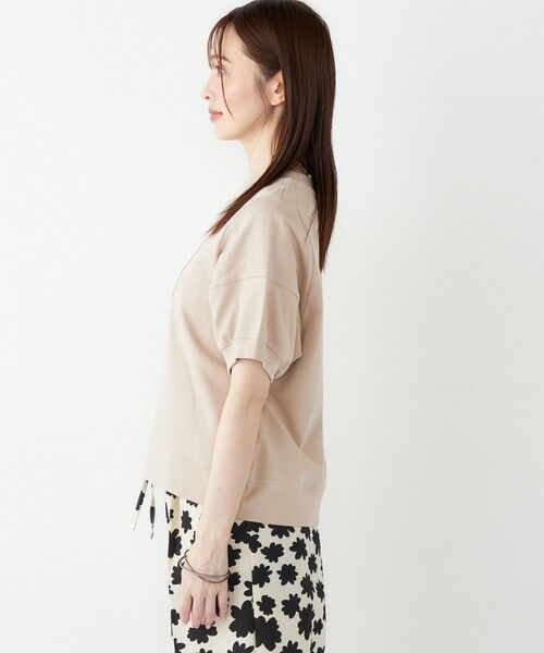 SHIPS / シップス カットソー | SHIPS Colors:〈洗濯機可能〉ミニ裏毛 デザインスリーブ トップス | 詳細18