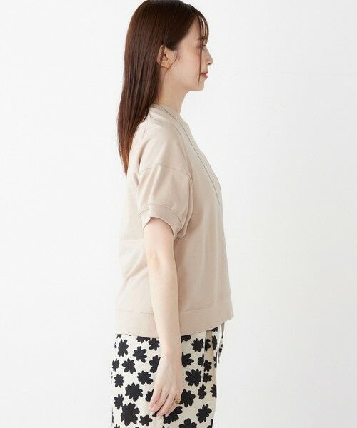 SHIPS / シップス カットソー | SHIPS Colors:〈洗濯機可能〉ミニ裏毛 デザインスリーブ トップス | 詳細20