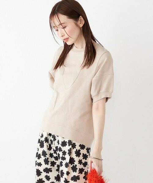 SHIPS / シップス カットソー | SHIPS Colors:〈洗濯機可能〉ミニ裏毛 デザインスリーブ トップス | 詳細22