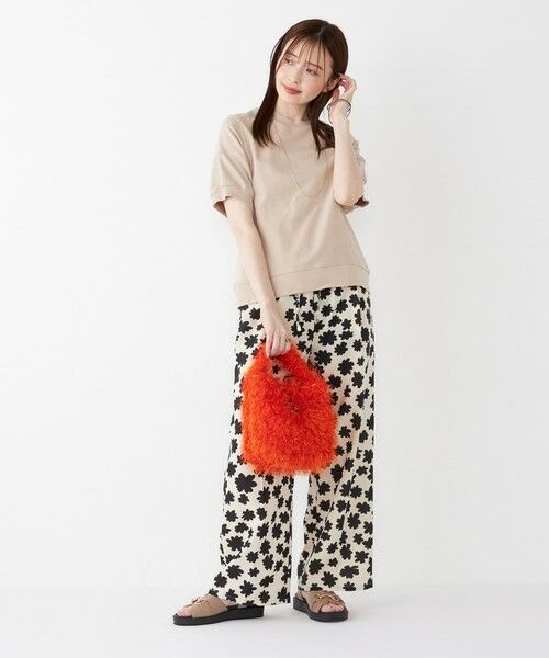 SHIPS / シップス カットソー | SHIPS Colors:〈洗濯機可能〉ミニ裏毛 デザインスリーブ トップス | 詳細25