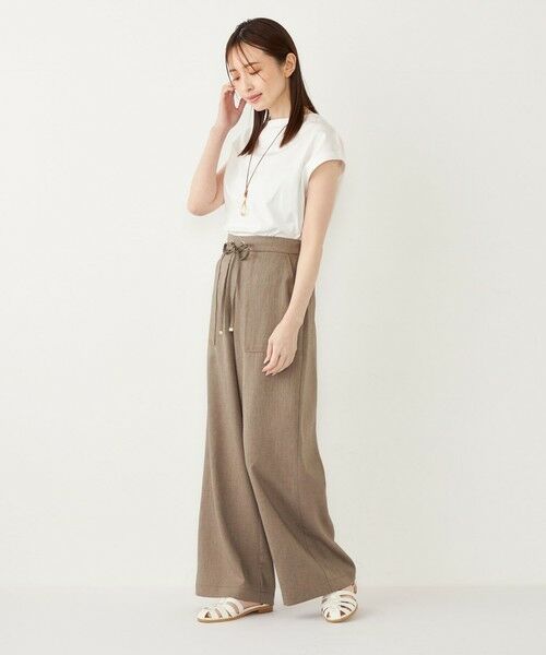 SHIPS / シップス カットソー（半袖以外） | SHIPS Colors:40/2 天竺 ボートネック トップス | 詳細3