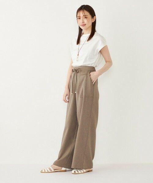 SHIPS / シップス カットソー（半袖以外） | SHIPS Colors:40/2 天竺 ボートネック トップス | 詳細7