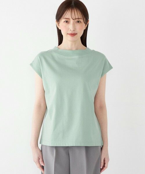 SHIPS / シップス カットソー（半袖以外） | SHIPS Colors:40/2 天竺 ボートネック トップス | 詳細17