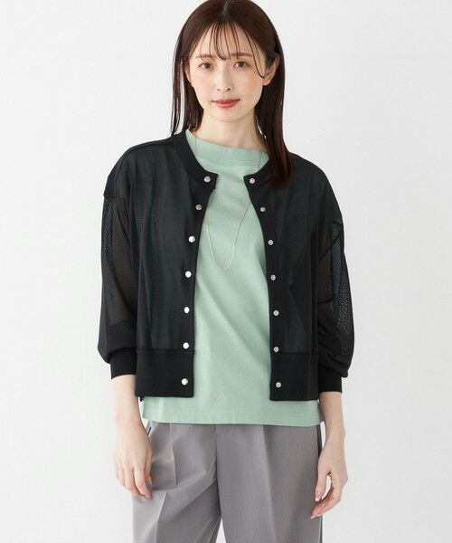 SHIPS / シップス カットソー（半袖以外） | SHIPS Colors:40/2 天竺 ボートネック トップス | 詳細27