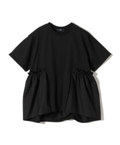 SHIPS / シップス Tシャツ | SHIPS Colors:〈手洗い可能〉ドッキング ペプラム ショートスリーブ トップス◇