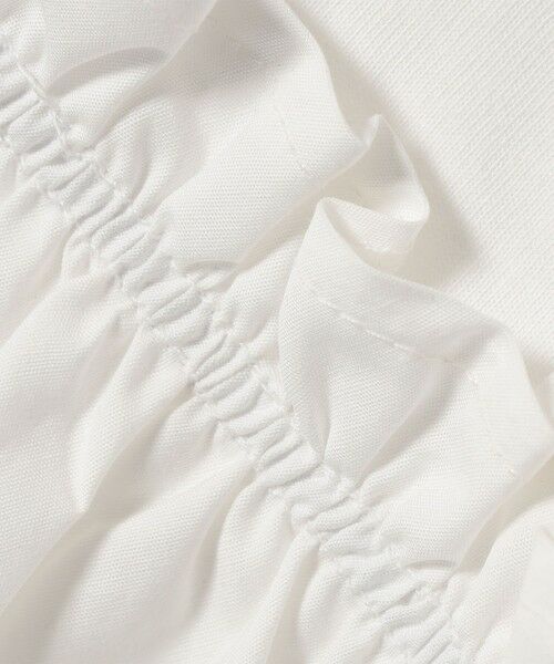 SHIPS / シップス Tシャツ | SHIPS Colors:〈手洗い可能〉ドッキング ペプラム ショートスリーブ トップス◇ | 詳細2