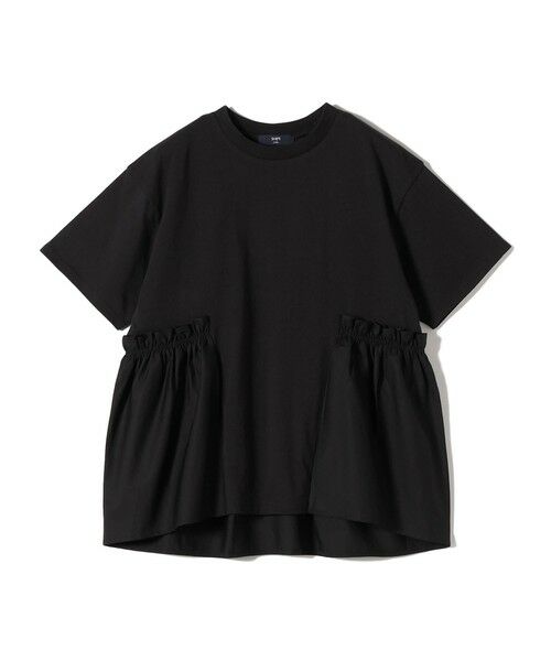 SHIPS / シップス Tシャツ | SHIPS Colors:〈手洗い可能〉ドッキング ペプラム ショートスリーブ トップス◇ | 詳細16
