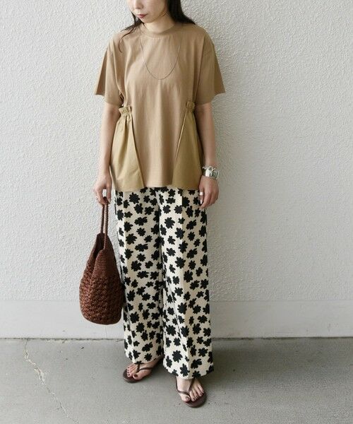 SHIPS / シップス Tシャツ | SHIPS Colors:〈手洗い可能〉ドッキング ペプラム ショートスリーブ トップス◇ | 詳細29