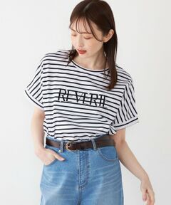 SHIPS / シップス Tシャツ | SHIPS Colors:〈接触冷感・手洗い可能〉フロッキー ロゴ ドルマン Tシャツ◇