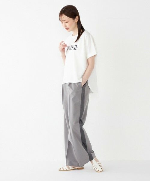 SHIPS / シップス Tシャツ | SHIPS Colors:〈接触冷感・手洗い可能〉フロッキー ロゴ ドルマン Tシャツ◇ | 詳細7