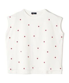 SHIPS / シップス カットソー（半袖以外） | SHIPS Colors:リンク フラワー エンブロイダリー トップス◇