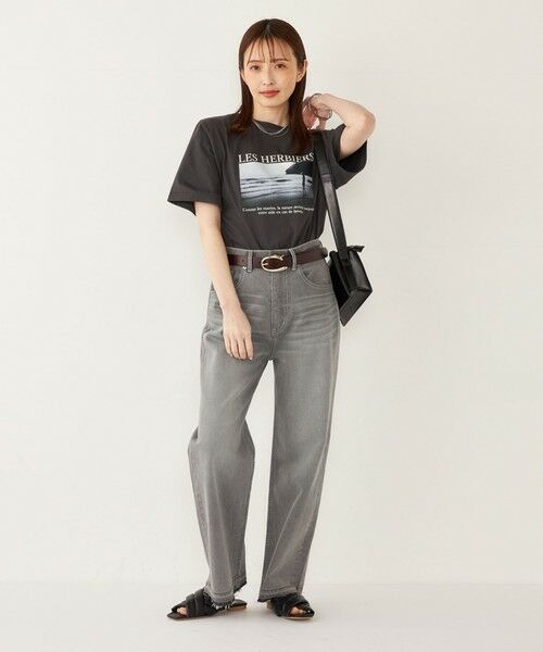 SHIPS / シップス Tシャツ | SHIPS Colors:〈接触冷感・UVカット〉サンセット フォト Tシャツ◇ | 詳細29