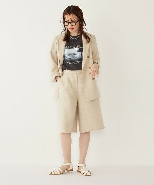 SHIPS / シップス Tシャツ | SHIPS Colors:〈接触冷感・UVカット〉サンセット フォト Tシャツ◇ | 詳細30