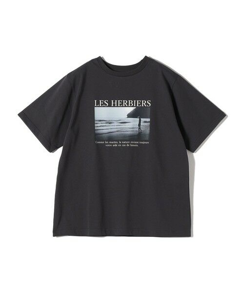 SHIPS / シップス Tシャツ | SHIPS Colors:〈接触冷感・UVカット〉サンセット フォト Tシャツ◇ | 詳細27