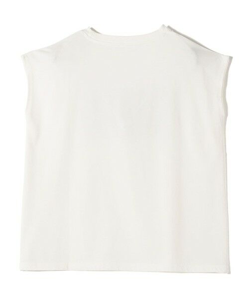 SHIPS / シップス Tシャツ | SHIPS Colors:〈接触冷感・UVカット〉フレンチスリーブ ロゴ Tシャツ◇ | 詳細2