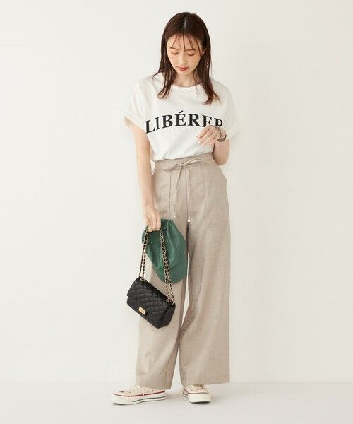 SHIPS / シップス Tシャツ | SHIPS Colors:〈接触冷感・UVカット〉ビッグロゴ ドルマン Tシャツ◇ | 詳細9